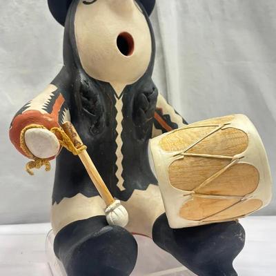 Cochiti Pueblo Drummer Figurine, by Mary & Leonard Trujillo
