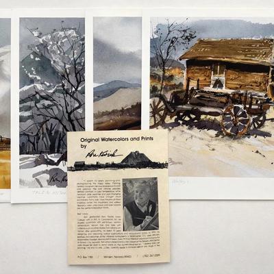 Ron Kwick Limited Edition Signed Lithographs