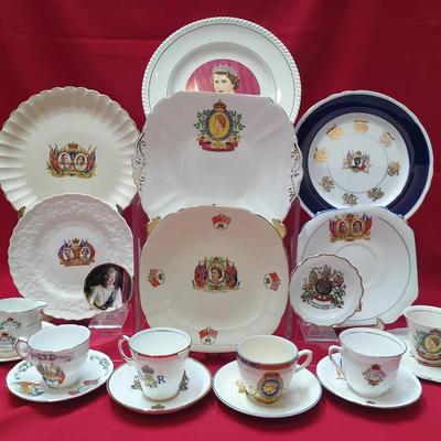 British Coronation Commemorative Ceramics Collection – Queen Elizabeth II & Royal Events