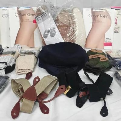 Men’s/Women Accessories - Wool Hiking Socks, Hosiery, Stretch Belt & Authentic Greek Fisherman’s Cap