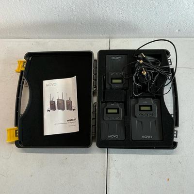 Movo Dual Channel Wireless Microphone System