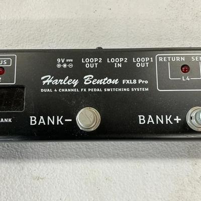 Harley Benton FXL8 Pro Pedal Switching System