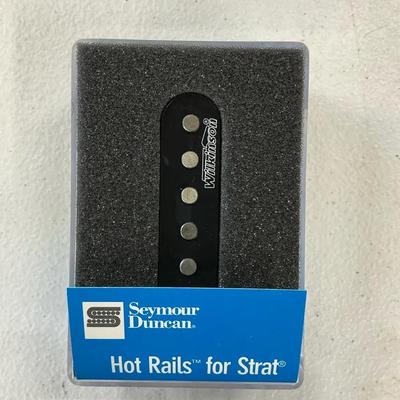 Seymour Duncan Hot Rails For Strat Black