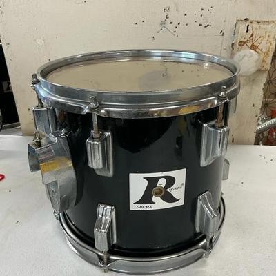 Rogers 10” Tom Drum Black