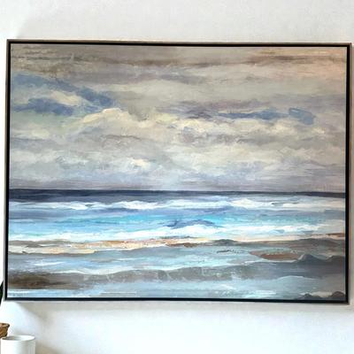 Seashore wall art by silvia vassileva