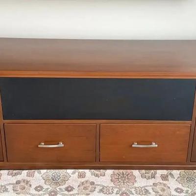 Standout designs media cabinet