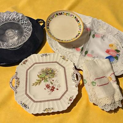 Copeland spode rosalie square cake plate other china