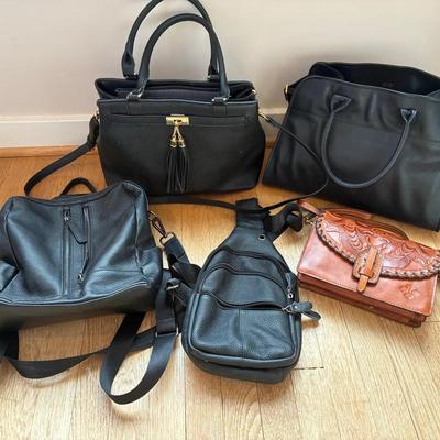 The row leather handbag and more