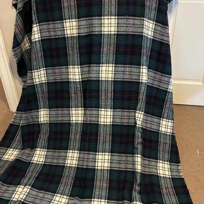 Vintage pendleton wool blanket 52x70