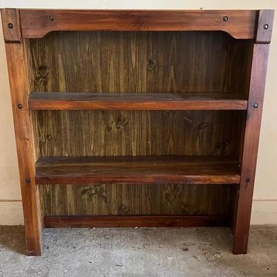 Wooden Bookshelf 