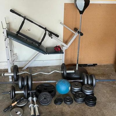 Fit For Life Weight Bench With Accessories 