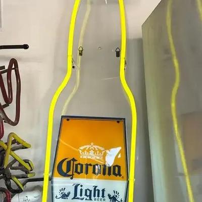 Corona Light Beer Neon Light - Works Great!