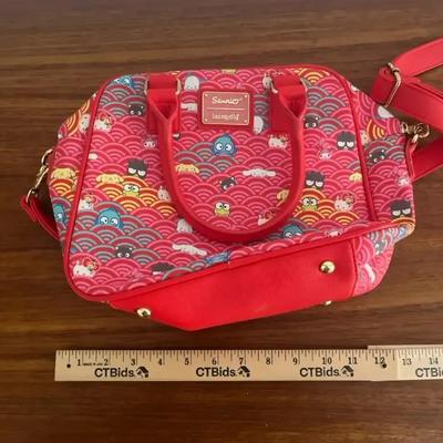Hello Kitty Loungefly Pink Handbag with Adjustable Strap