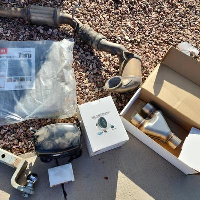 Auto Car Parts - DSG Fluid Fill Funnel, Muffler, Duralast Chassis, Hitch, Tarp & More 