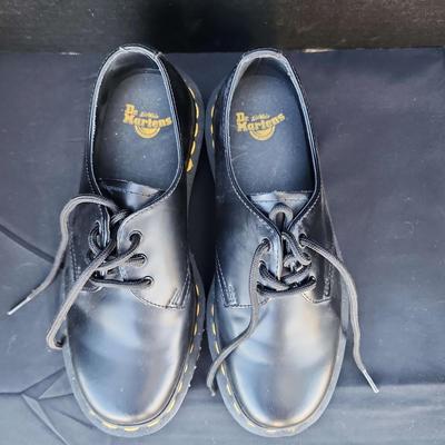 Doc Martens Oxfords - Size 5, Black Smooth Leather, Womens, Teens