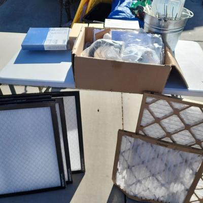 Mystery Household - Air Filters, Cabinet Handles, Bookcase Lights, Hoses, & More