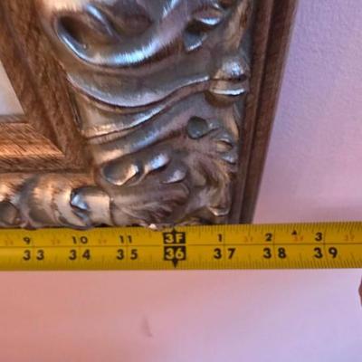 Sale Photo Thumbnail #256: Floral Oil Painting in Ornate Frame
