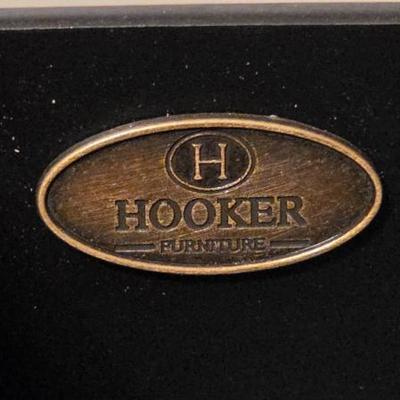 Sale Photo Thumbnail #319: Hooker Nightstand With Mirrored Accents
