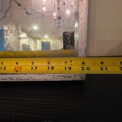 Sale Photo Thumbnail #112: Square Mirror Tray With Handles
