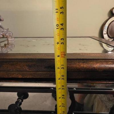 Sale Photo Thumbnail #318: Hooker Nightstand With Mirrored Accents
