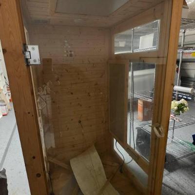 Sale Photo Thumbnail #89: Personal Spa Wooden Sauna Unit
