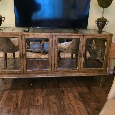 Sale Photo Thumbnail #106: Hooker Furniture Entertainment Console Table
