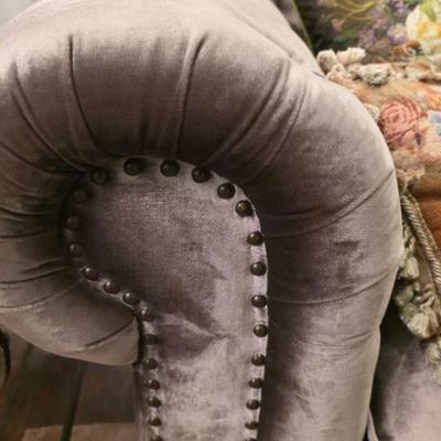 Sale Photo Thumbnail #47: Hooker Tufted Velvet Couch
