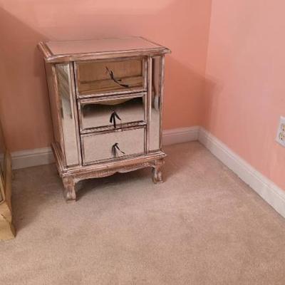 Sale Photo Thumbnail #223: Mirrored Storage Cabinet With Drawers
