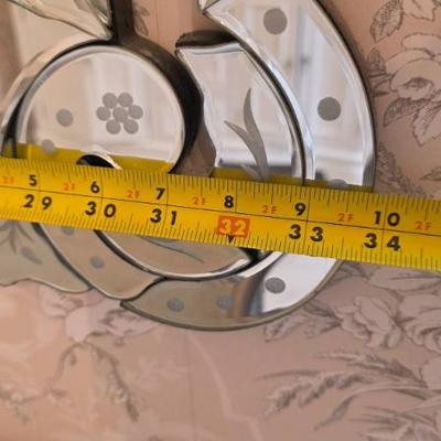 Sale Photo Thumbnail #206: Venetian-Style Wall Mirror with Etched Details
