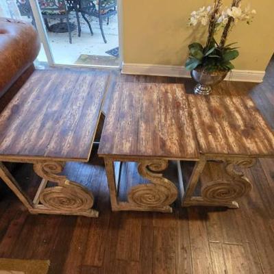 Sale Photo Thumbnail #133: Hooker Furniture Nesting Table Set
