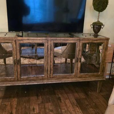 Sale Photo Thumbnail #105: Hooker Furniture Entertainment Console Table
