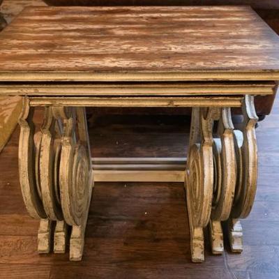 Sale Photo Thumbnail #128: Hooker Furniture Nesting Table Set
