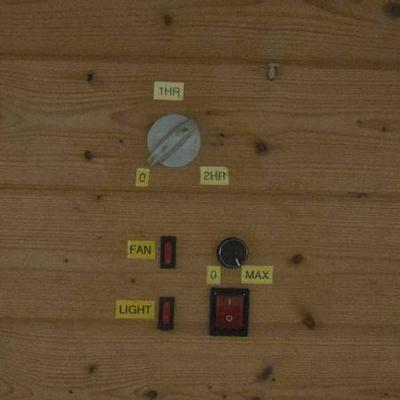 Sale Photo Thumbnail #90: Personal Spa Wooden Sauna Unit
