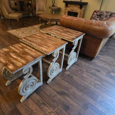 Sale Photo Thumbnail #134: Hooker Furniture Nesting Table Set
