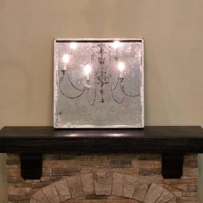 Sale Photo Thumbnail #110: Square Mirror Tray With Handles
