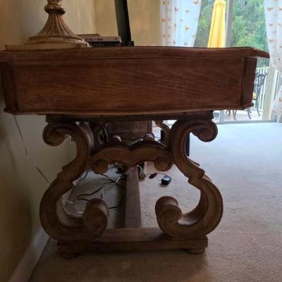 Sale Photo Thumbnail #171: Hooker Wooden Desk With Drawers
