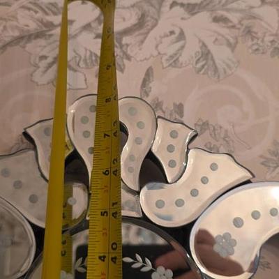 Sale Photo Thumbnail #207: Venetian-Style Wall Mirror with Etched Details
