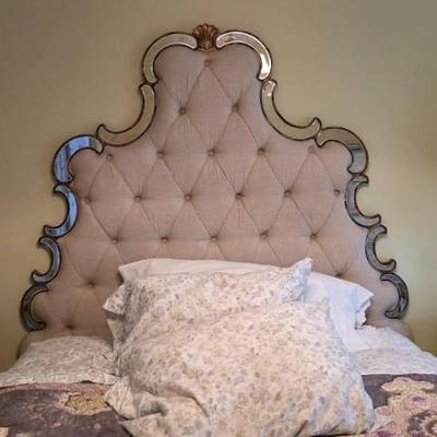 Sale Photo Thumbnail #339: Queen Headboard with Metal Bedframe
