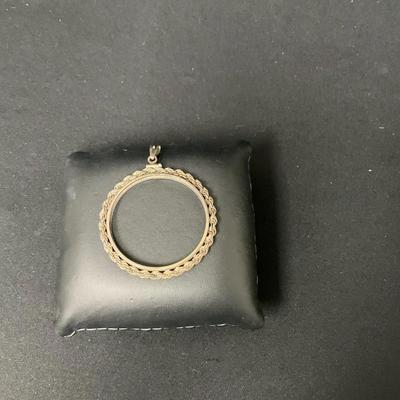 Sterling Silver Coin Holder