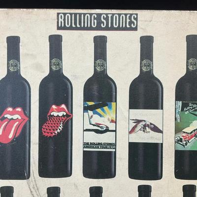 Celebrity Cellars Rolling Stones Canvas Print
