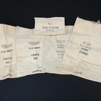 Federal Reserve & U.S. Mint Coin Bags