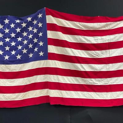 Large 100% Cotton United States Flag