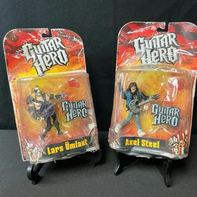 Guitar Hero Figurines In Original Packaging