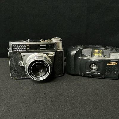 Kodak And Samsung Film Camera 
