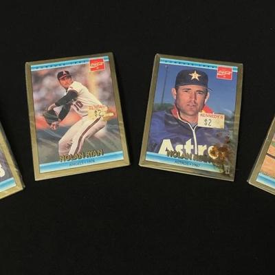 Unopened Coca Cola Baseball Cards With Nolan Ryan On Front Card
