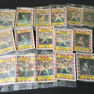 Collection Of Vintage Kellogg Baseball Trading Cards