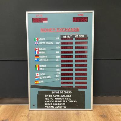 Digital Exchange Rate Board, II
