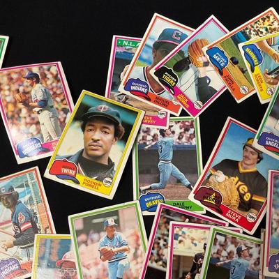 1980 Topps Baseball Cards Plus A Few Others
