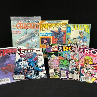 Collection Of Vintage Comics 