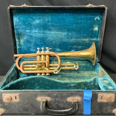 Vintage Cornet Trumpet 
